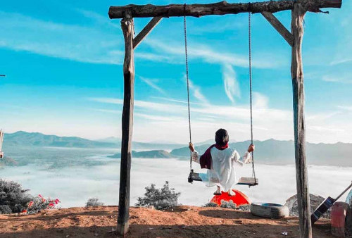 Wisata Temiangan Hill Lampung Barat, Tawarkan Pesona Negeri di Atas Awan yang Menakjubkan