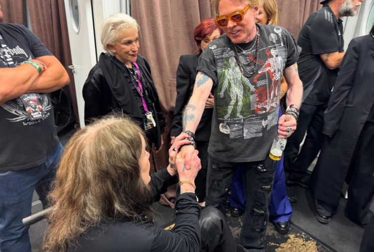 Ozzy Osbourne dan Axl Rose Bertemu Pertama Kali di Konser Black Sabbath, Back to the Beginning