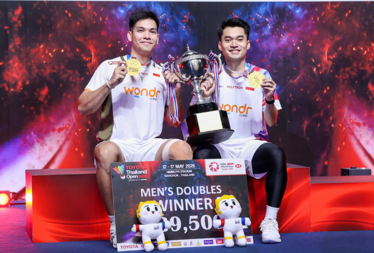 Debut Setelah Berpisah, Leo Rolly Carnando/Daniel Marthin Langsung Juara Thailand Open 2026