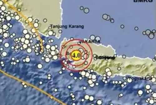 Gempa di Kota Bogor Magnitudo 4.0, Terasa Hingga Sukabumi