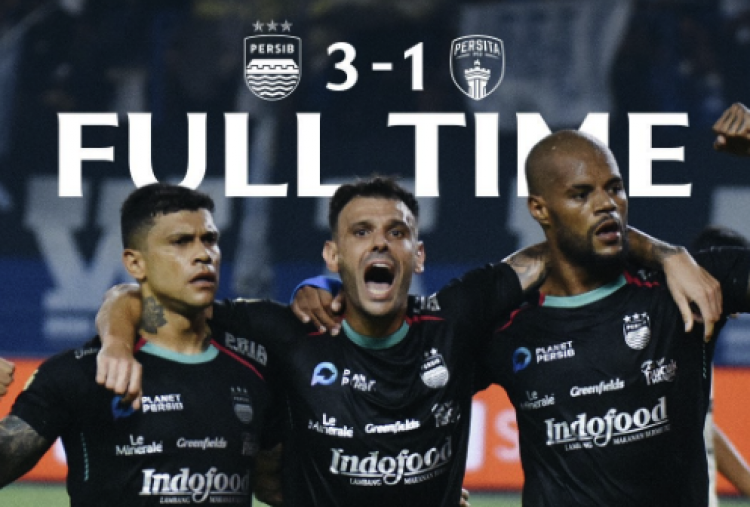 Persib Bandung vs Persita 3-1: Maung Bandung Terus Ancam Persebaya! 