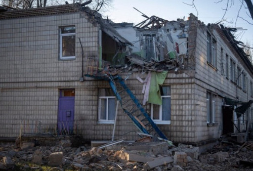 Serangan Fajar Drone Kamikaze Rusia Hancurkan 200 Bangunan di Ukraina