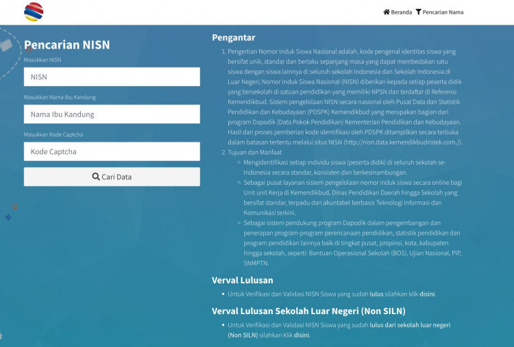 Lupa NISN? Ini Cara Mudah Mengeceknya Secara Online tanpa Harus ke Sekolah!
