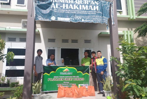 PT Golden Great Borneo Sambangi Rumah Tahfidz Quran Al Hakimah