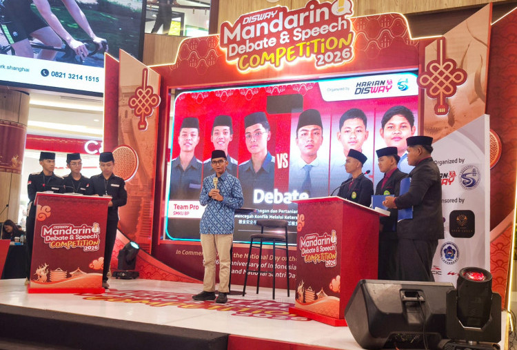 Jadi Semifinalis Disway Mandarin Debate & Speech Competition 2026, Begini Santri Al Muhibbin Bangun Chemistry
