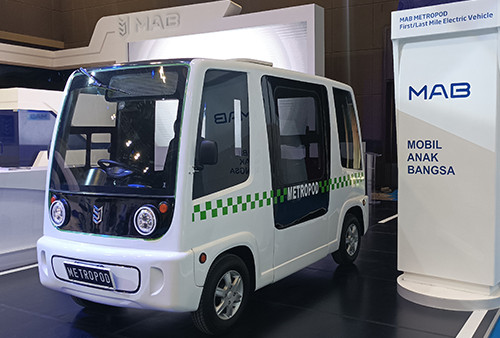 Metropod ! Konsep Mobil Angkot Listrik dari MAB yang Siap Jadi Kendaraan Otonom