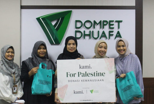 Beri Harapan di Antara Perjuangan, Bersama Kami. Dompet Dhuafa Berdiri untuk Palestina