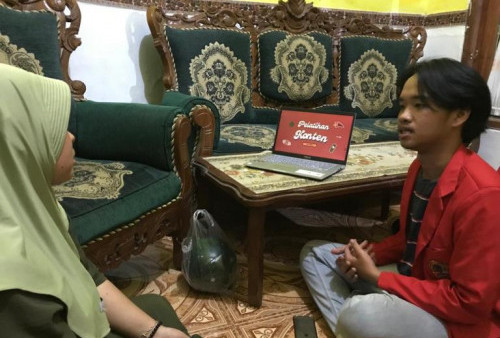 KKN di Mojokerto, Mahasiswa Untag Latih UMKM Konten Video Promosi