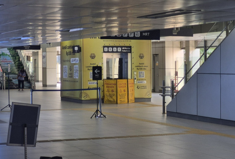 Pasca Blackout, Lift Bermasalah di MRT Lebak Bulus Belum Beroperasi