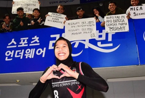 Defense Krusial Megawati Hangestri, Bawa Kemenangan Lagi untuk Daejeon Red Sparks