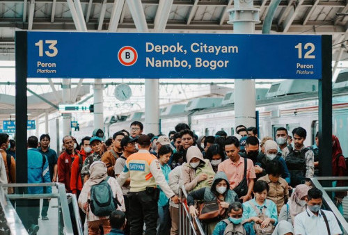 Penumpang Sempat Membludak, KRL Rute Bogor-Jakarta Kota Tambah 6 Perjalanan