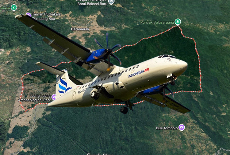 Pesawat PK-THT Bawa Kru KKP Lakukan Patroli Pengawasan Perikanan di Perairan Perbatasan Indonesia