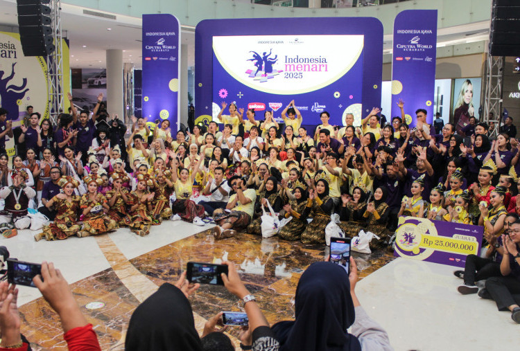 Indonesia Menari 2025, Surabaya Jadi Kota Paling Antusias