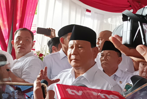 Puji Kepemimpinan Jokowi, Prabowo: Bukan Saya Menjilat