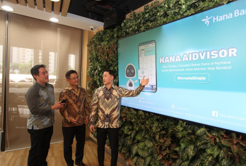 Pertama di Indonesia, Bank Hana Luncurkan Aplikasi dengan Fitur Robo Advisor