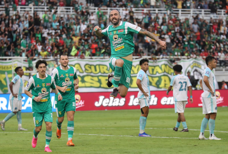 Persebaya vs PSBS Biak 4-0, Bajol Ijo Mengamuk di GBT