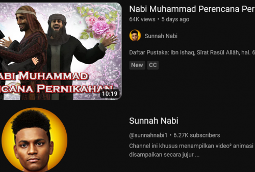 Heboh, Akun Youtube Sunnah Nabi Diduga Hina Nabi Muhammad SAW, MUI Geram Minta Pelaku Ditangkap