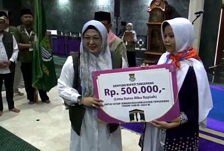 Keren! Pemkab Tangerang Beri Uang Saku Rp 500 untuk Setiap Jemaah Haji 