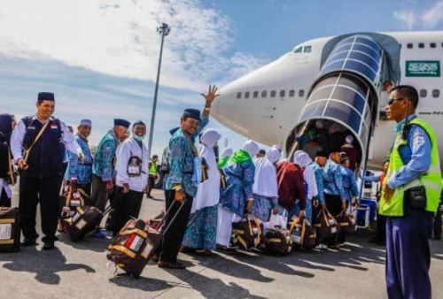 87.718 CJH Indonesia Sudah Berangkat Menuju Arab Saudi