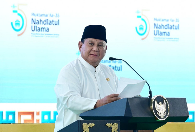 Prabowo Serukan 'Jas Hijau' di Muktamar NU ke-35: Jangan Lupakan Jasa Ulama
