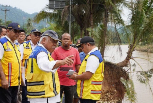 Menteri PUPR Basuki Turun Tangan, Penanganan Banjir Sumbar Tuntas Dua Pekan 