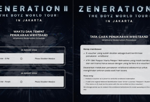 Jadwal dan Cara Penukaran Tiket Konser THE BOYZ di Tennis Indoor Senayan, Mulai 23-24 Agustus 2024