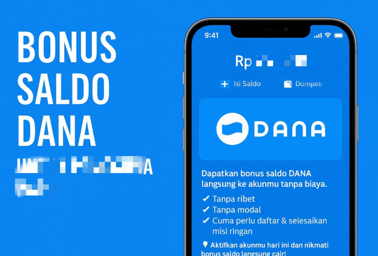 CEK! Bonus Saldo DANA Gratis Rp456.000 Cair ke Nomor HP Kamu, Cuma dari Aplikasi Penghasil Uang Nyata 2025 Ini