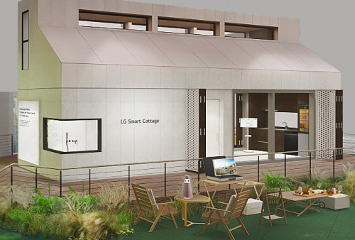 Hadirkan Gaya Hidup Berkelanjutan,  LG Pamerkan Smart Cottage di Ajang IFA 2023