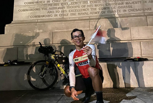 Dzaki Wardana, Pesepeda Indonesia yang Sukses Gowes 6.720 km Membelah Garis Tengah Amerika Selama 20 Hari