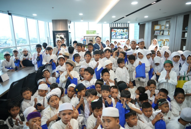 Belajar Kerja dan Berbagi, PNM Ajak Anak Yatim Rasakan Peran Pemberdaya UMKM di Ramadan