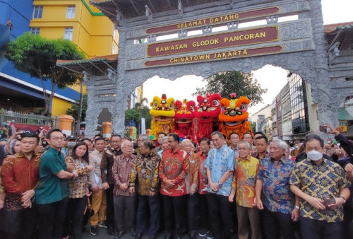 Anies Jelaskan Motif Gapura Chinatown Glodok Jakarta: Melambangkan Kemakmuran dan Perlindungan