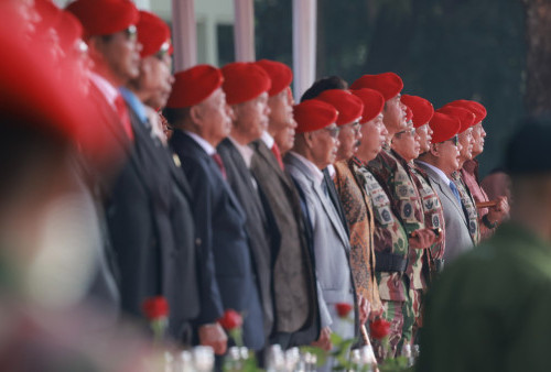 Kopassus Nyayikan Lagu Ksatria Kusuma Bangsa Untuk Prabowo di Momen HUT ke-72