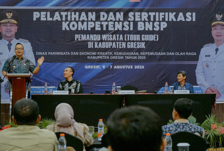 Wabup Gresik Buka Pelatihan Pemandu Wisata, Tingkatkan SDM di Sektor Pariwisata