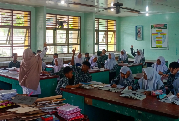 Pertamina NRE Sulap Sekolah di Bengkalis Jadi Pusat Energi Surya 