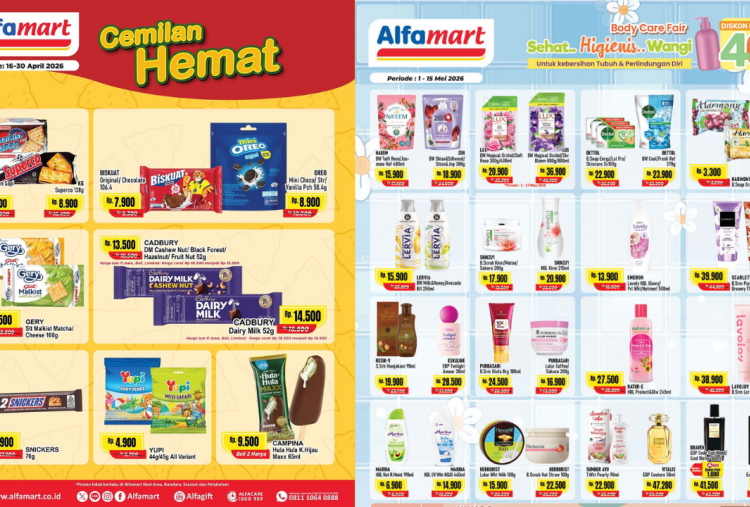 Promo JSM Alfamart Terbaru 1-3 Mei 2026, Diskon Sabun Mandi Cair LUX-Shinzui Cuma Rp17 Ribuan