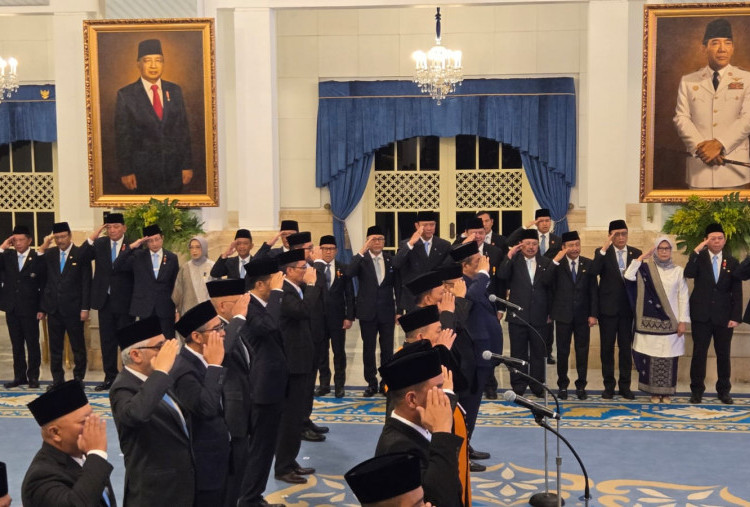 Pelantikan di Istana: Prabowo Resmikan Pimpinan BNN, BNPT, hingga Otorita Pantura