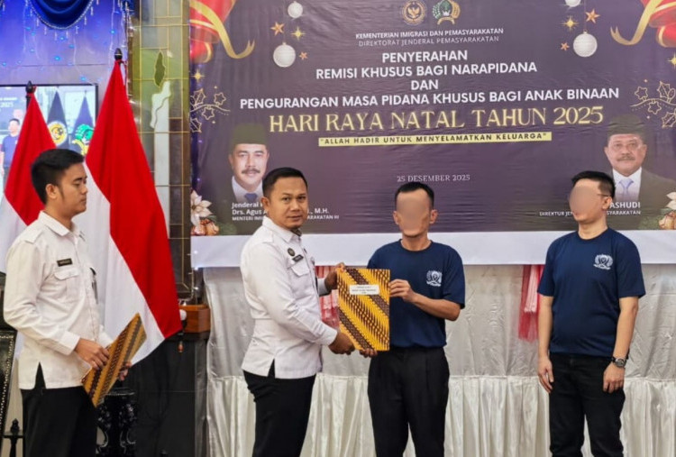 138 Warga Binaan Lapas Cipinang Terima Remisi Khusus Natal 2025