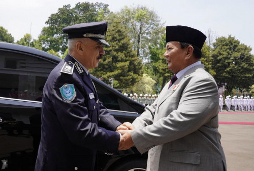 Bertemu Jenderal Polisi Palestina Yousef Helo, Prabowo Tegaskan Dukungan Indonesia