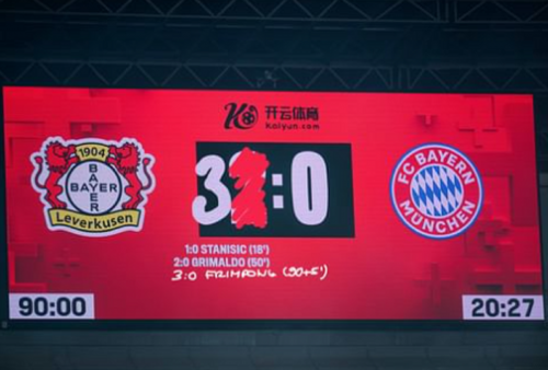 Hasil Bundesiga Jerman: Bayer Leverkusen Cukur Habis Bayern Munich 3-0