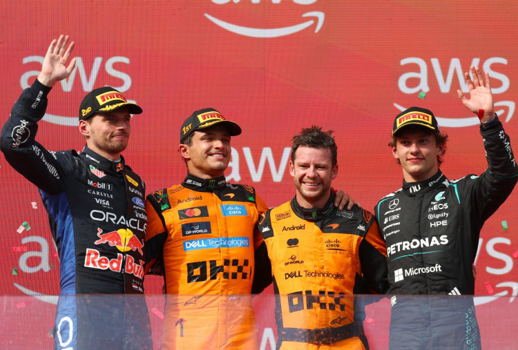 Hasil F1 GP Hungaria 2026: Norris Menang di Balapan Penuh Drama, Piastri DNF, Verstappen Podium