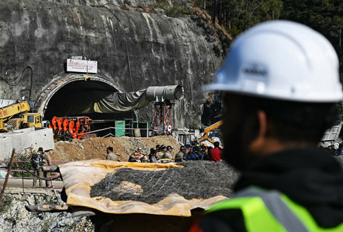 Menanti Nasib 41 Pekerja India yang Terjebak Terowongan Runtuh selama Dua Pekan