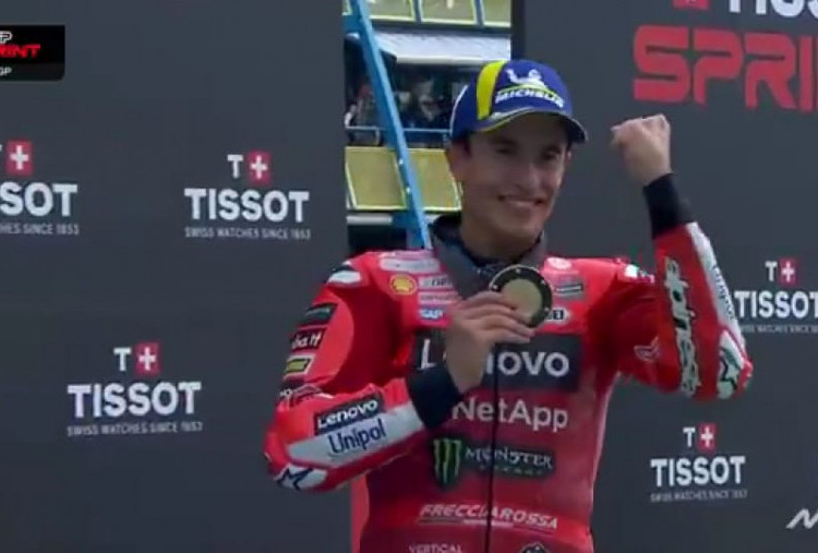 MotoGP Belanda 2025: Marc Marquez Juara Sprint Race, Harusnya Aku Nonton di Sofa!