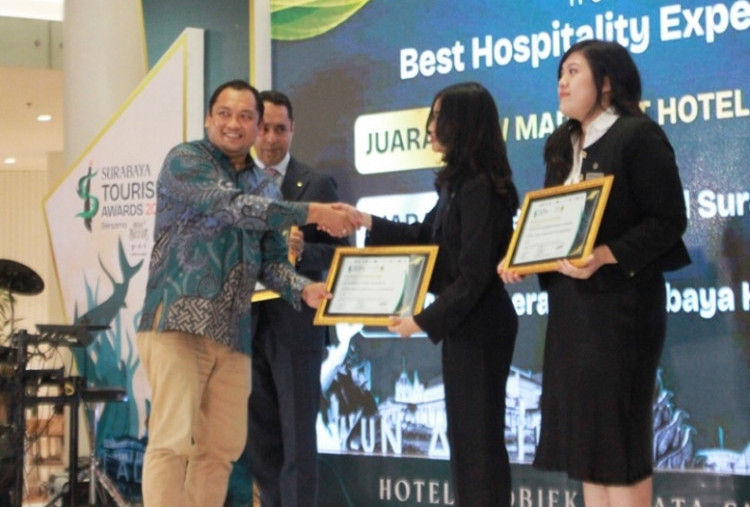 Juara Surabaya Tourism Awards 2026: JW Marriott Surabaya Deg-Degan karena Sesi Presentasi 