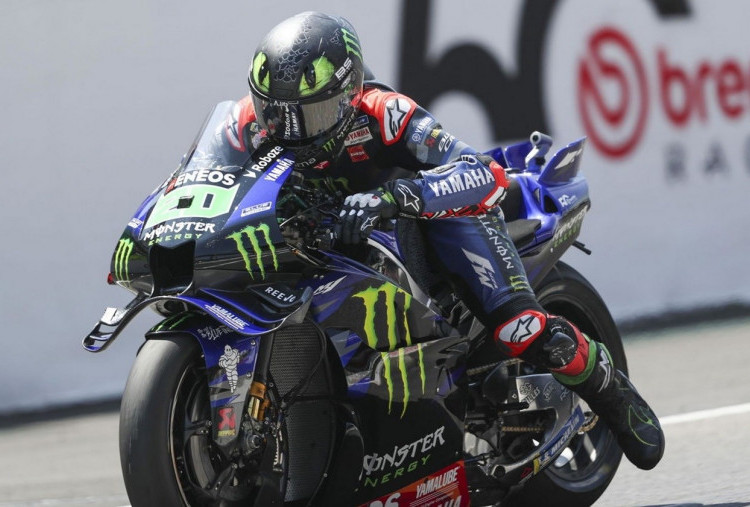 MotoGP Italia 2025: Quartararo Melawan Sakit, Dislokasi Bahu Tak Halangi Laju ke Q2