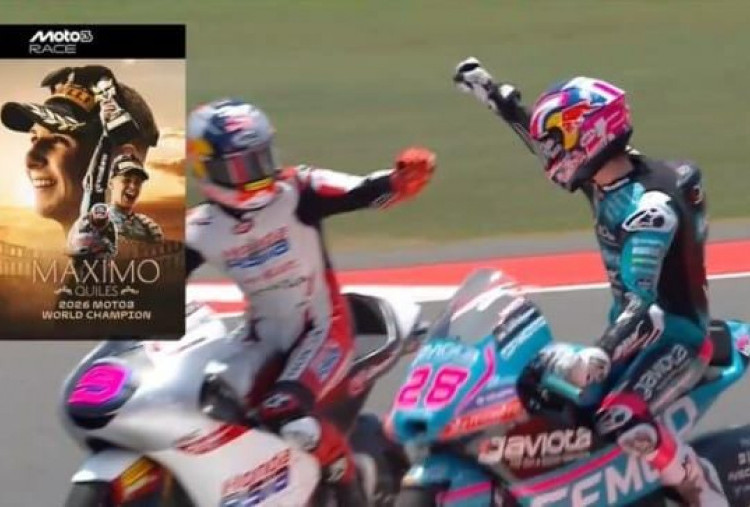 Veda Ega Finis Keenam di Moto3 Mandalika 2026, Maximo Quiles Resmi Juara Dunia