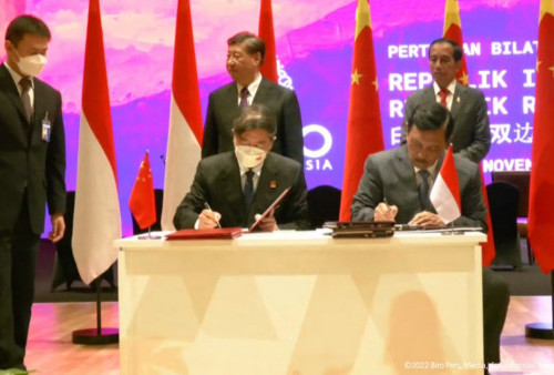 5 Dokumen Kerjasama Tiongkok - Indonesia Diteken Saat Pertemuan Xi Jinping dan Jokowi di Bali
