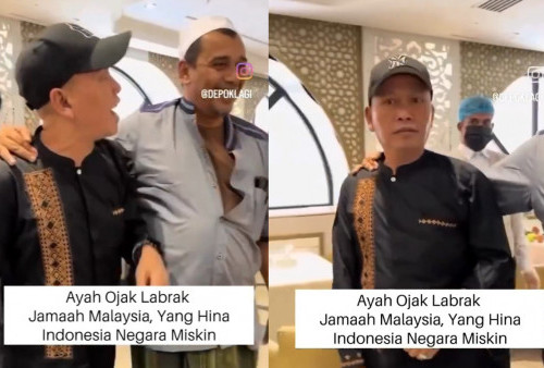 Ayah Ojak Ngamuk Gegara Jemaah Malaysia Hina Indonesia Negara Miskin, Netizen: Malaysia Nyari Ribut Mulu
