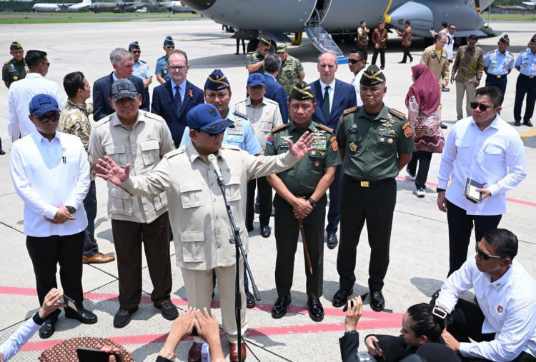 Prabowo Siapkan A400 untuk Misi Kemanusiaan dan Evakuasi Medis di Gaza
