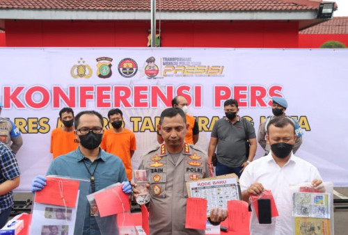 Polres Metro Tangerang Kota Bongkar Kasus Judi Online, 3 Orang Kini Jadi Tersangka