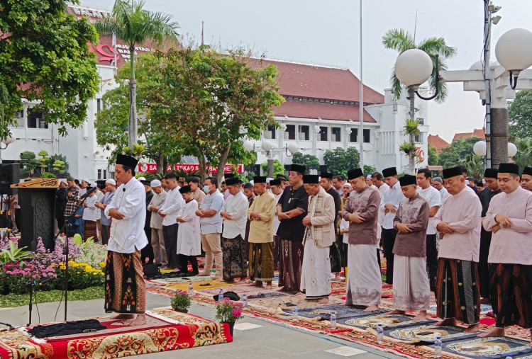 Jadwal dan Pengaturan Lalin Salat Idulfitri 2026 di Balai Kota Surabaya 